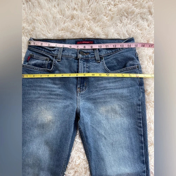 BCBGMAXAZRIA Jeans Women’s Size 8 Jamil Bootcut Mid Rise Med Wash Stretch - Picture 7 of 8